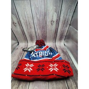New England Patriots LED Light Up Knit Pom Pom Hat Beanie Cap NFL Official